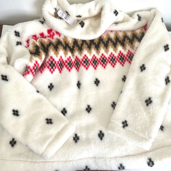 LOFT fluffy sweater. Size Small - Picture 2 of 7